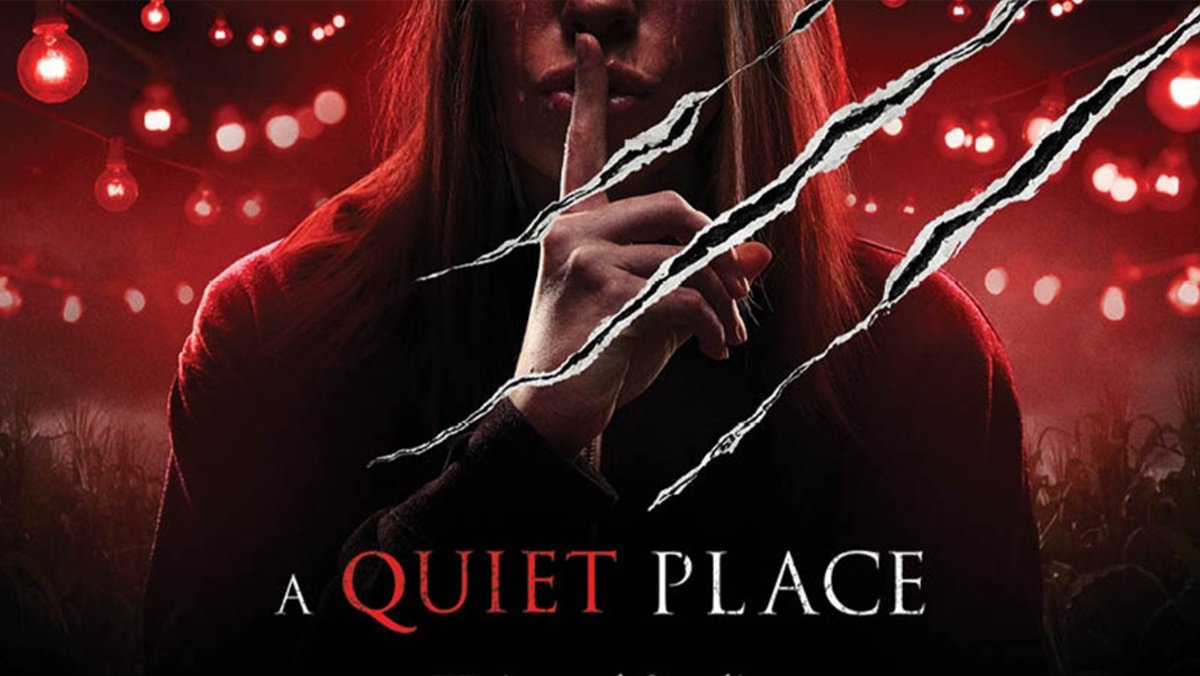 Logo and key art for A Quiet Place at Universal Hollywood Halloween Horror Nights 2024.