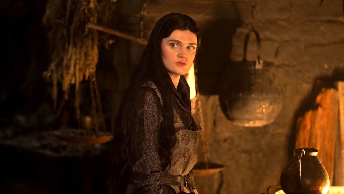 Alys Rivers by candlelight at night on House of the Dragon