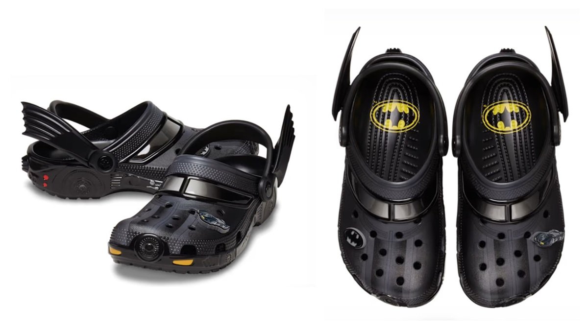 Batmobile Crocs based on Batman '89.