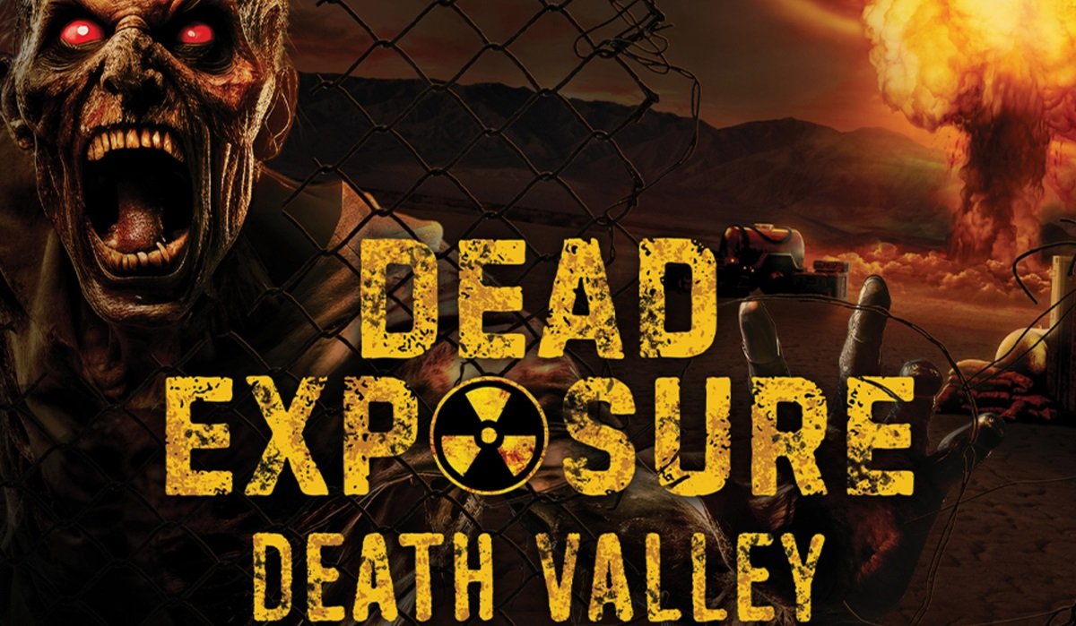 Dead Exposure: Death Valley logo from Universal Hollywood Halloween Horror Nights 2024.