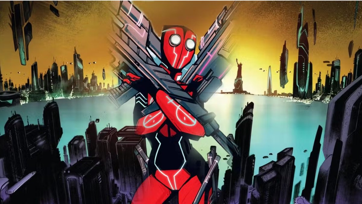 Deadpool 2099, the Deadpool variant of the future.