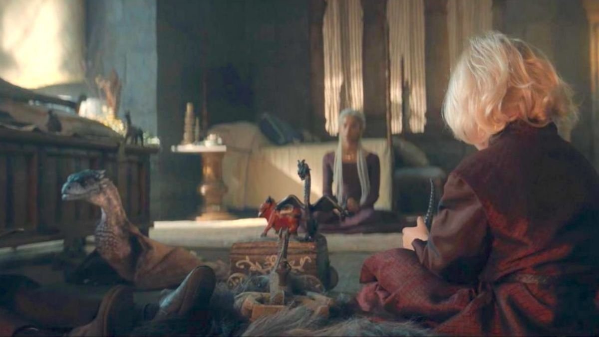 House of the dragon, the baby dragon Stormcloud