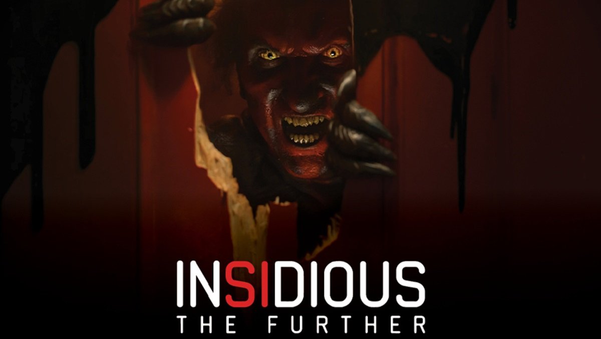 Logo art for Insidious: The Further from Universal Hollywood Halloween Horror Nights 2024.