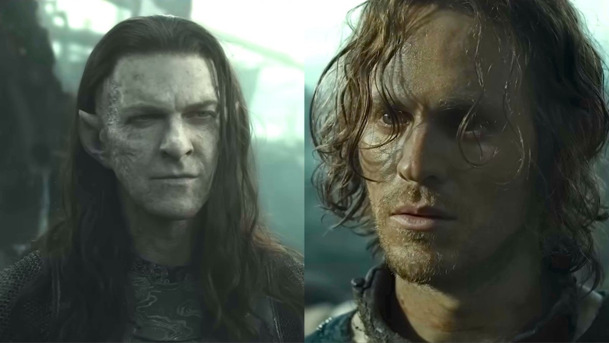 Sauron and Adar from first the rings of power season two clips