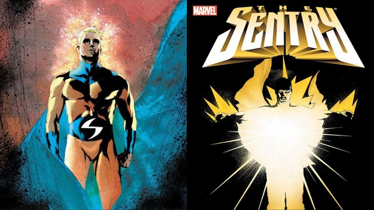Art by Jae Lee from Paul Jenkins' original Sentry mini-series from 2000.