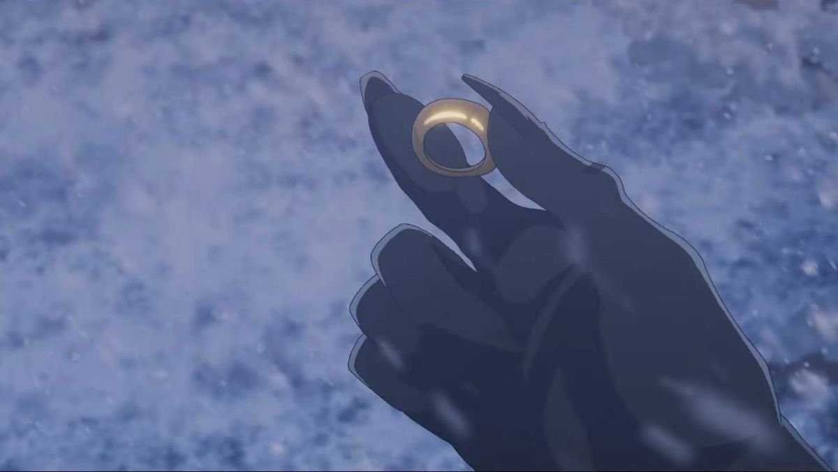 the lord of the rings the war of the rohirrim teases the one ring (1)