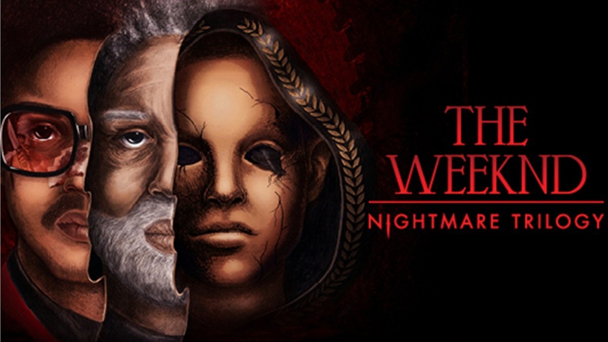 Logo art for The Weeknd: Nightmare Trilogy from Universal Hollywood Halloween Horror Nights 2024.