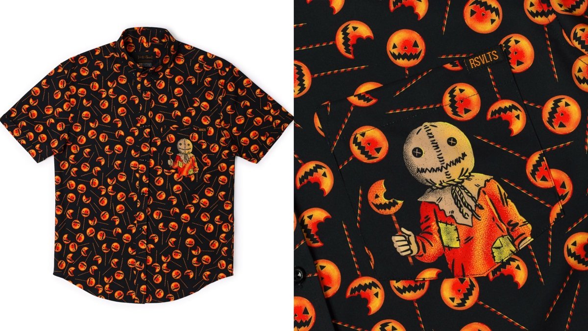 Trick 'r Treat Lollygagging button up shirt from RSVLTS.