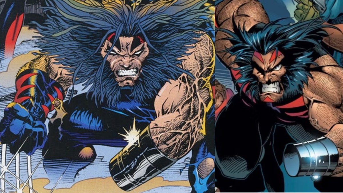 The Logan from the Age of Apocalypse timeline from the mid-90s comics.
