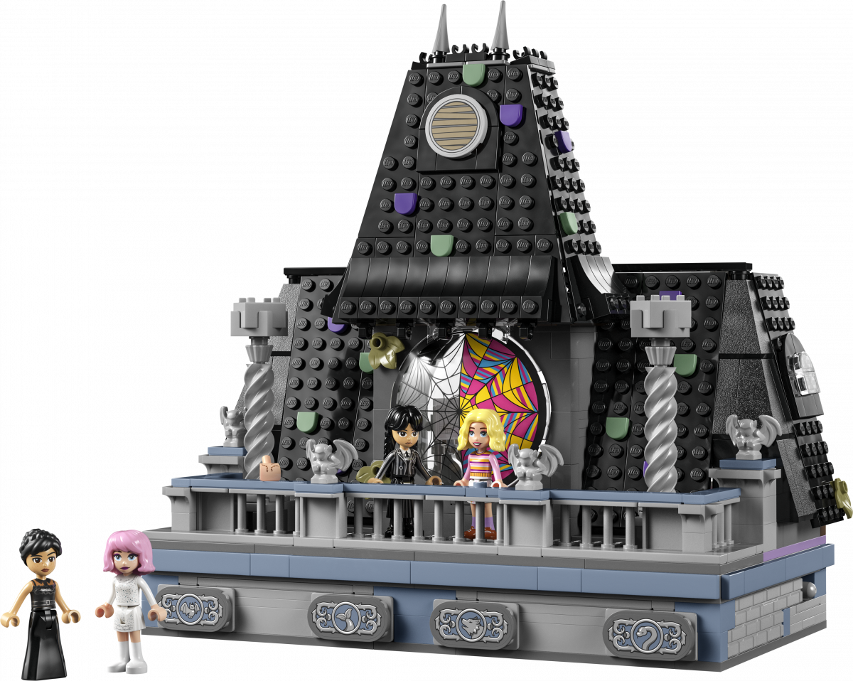 image of Wednesday and Enid dorm room LEGO set