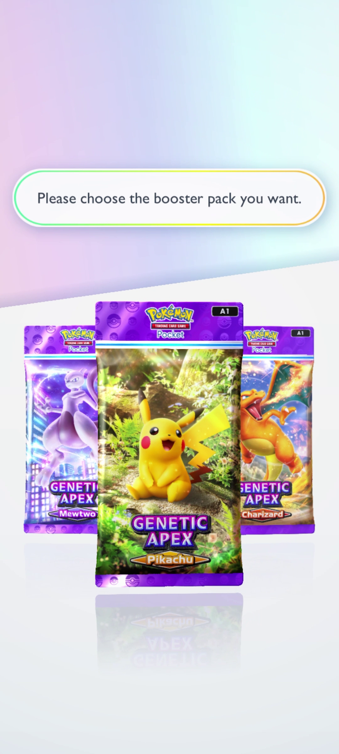 Booster pack.
